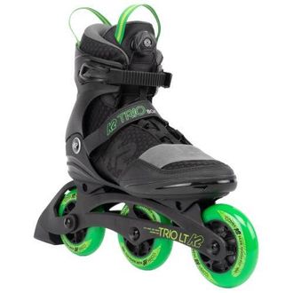 K2 Trio LT 100 BOA Mens Inline Skates in Black/green at Nordstrom, Size 6.5