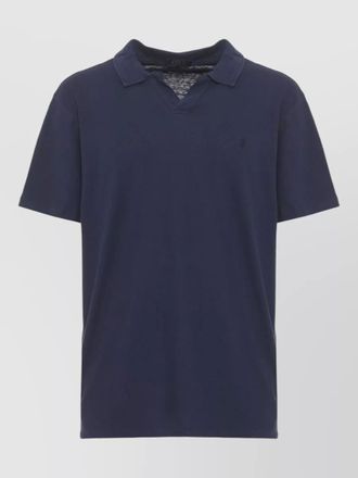 Ralph Lauren cotton linen long sleeve polo shirt