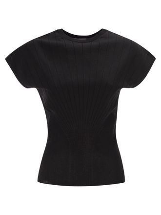 Sportmax Sportmax Spxsamba geribde viscose trui