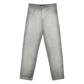 Federico Cina Belached Regular 5 Pocket Denim - Jeans - Mujer - Gris - M