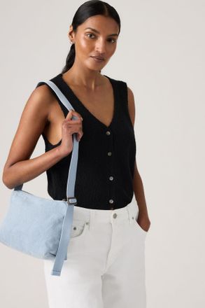 Levi's Bolso de hombro peque&ntilde;o Ali - Mujer - One Size - Azul / Indigo Light Wash