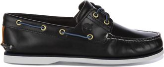 Timberland Klassieke Bootschoenen - Heren - Bootschoenen - Blauw - 44 EU - Leer - Schoenen