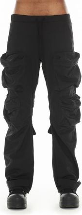 Cult of Individuality 610 Baggy Cargo Pants in Black Nylon at Nordstrom, Size Xx-Large