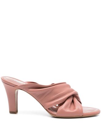 PARIS TEXAS 75mm Maria sandals - women - Calf Leather/Calf Leather/Calf Leather - 37.5 - Pink