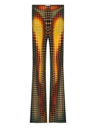 Jean Paul Gaultier Re-Edition: Flare Trousers Trousers