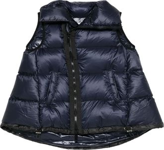 sacai Bodywarmer met hoge hals - Blauw