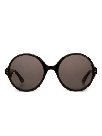 Bally round ursula sunglasses - women - Acetate - One Size - Black