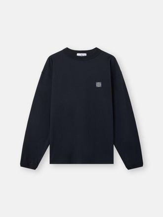 Stone Island Long Slevees T-Shirt In Cotton