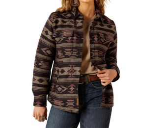 Ariat Clovis Insulated Shirt Jacket In Arroyo