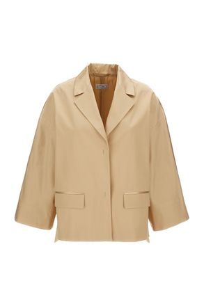 Alberto Biani Silk Blend Boxy Jacket