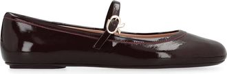 Gianvito Rossi Ballerinas, female, Red, Size: 10 US Carla Ballet Flat