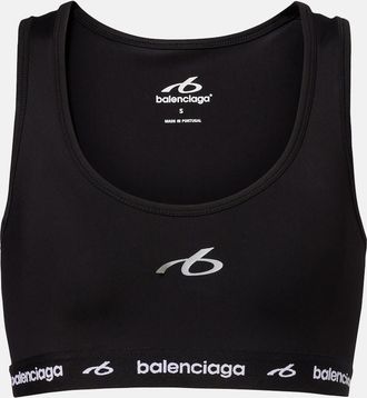 Balenciaga Logo sports bra