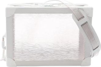 Louis Vuitton Pre-owned Soft Trunk Epi Schoudertas - unisex - Vintage Schoudertas - Wit - ONE Size - Leer - Vintage
