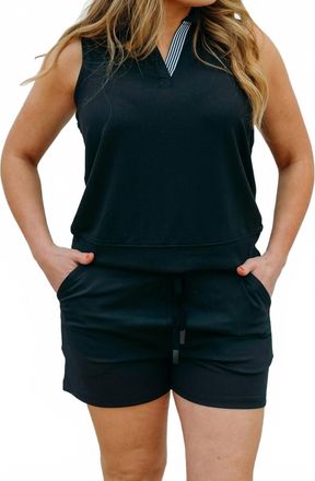 Thread & Supply Amanda Shorts In Black Rib