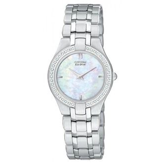 Citizen Stiletto White Dial Ladies Watch EG3150-51D