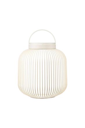 Blomus Blomus LITO Battery LED Lamp M - Silk Gray in Light Grey