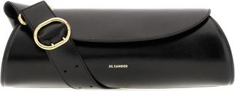 Jil Sander Schoudertassen - Dames - Schoudertassen - Zwart - ONE Size - Leer - Tassen