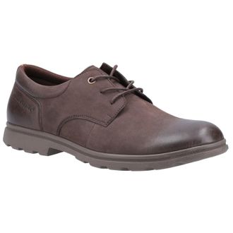 Hush Puppies Mens Trevor Leather Oxfords (Brown) - Size UK 11