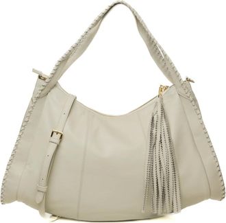 Tosca Blu Tassen, Dames, Wit, ONE Size, Leer, Hobo Bag