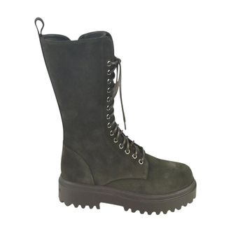 Le Silla Lace-up Stivali - - Shoes - Donna - Verde - 36 1/2 EU
