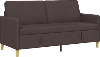 vidaXL Sof&aacute; Con Almacenamiento Marr&oacute;n Oscuro 172 X 78 X 87 Cm Vidaxl