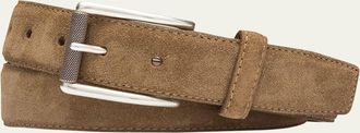 W. Kleinberg Mens Suede Belt