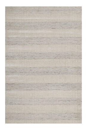 Wecon Home Alfombra tejida a mano Tencel y lana pura perla 80x150
