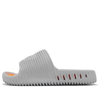 adidas Adilette 25 Slides Asia Sizing Grey Solar Orange JH5518