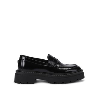 Steve Madden Womens Katja Black Loafers - Size UK 3