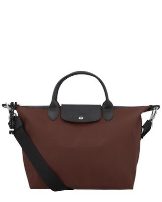 Longchamp Le Pliage Energy Small Nylon & Leather Crossbody