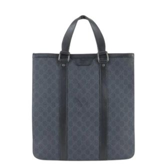Gucci Pre-owned Tote Bags, male, Black, Size: ONE SIZE Pre-owned Vintage Tote Bag