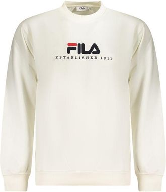 Fila Witte Katoenen Heren Sweater