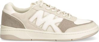 Michael Kors Rebel sneakers - men - Suede/Polyester/Calf Leather/Rubber/Fabric - 44.5 - Neutrals