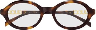 Gucci Glasses, female, Brown, Size: 51 MM Optical Frame