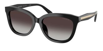 Coach HC8453U CDP53 50028G Womens Sunglasses Black Size 56