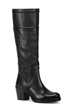 Frye Jean Knee High Boot in Black Black at Nordstrom, Size 11 Wide Calf