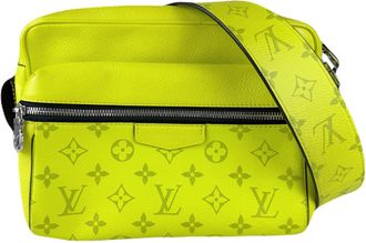 Louis Vuitton Yellow Taigarama Shoulder Bag (Pre-Owned)