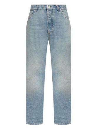 Alexander McQueen straight-leg jeans - Blu