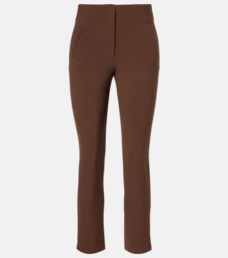Veronica Beard Stila cropped slim pants