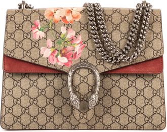 Gucci Pre-owned Womens Blooms Dionysus Medium Shoulder Bag - Beige - One Size