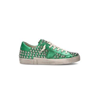 Philippe Model Sneakers, female, Green, 6 UK, Prsx Trainers
