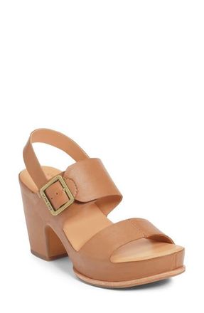 Kork-ease San Carlos Platform Sandal in Brown at Nordstrom, Size 10