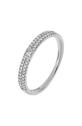 Bony Levy Diamond Stacking Ring in 18Kw at Nordstrom Rack, Size 6.5