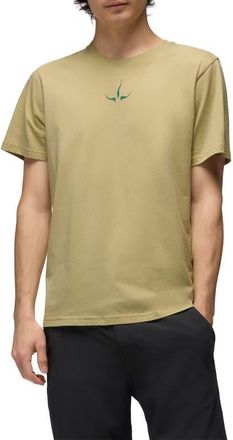 Prana Heritage Logo Organic Cotton Graphic T-Shirt in Jackfruit at Nordstrom, Size Xx-Large