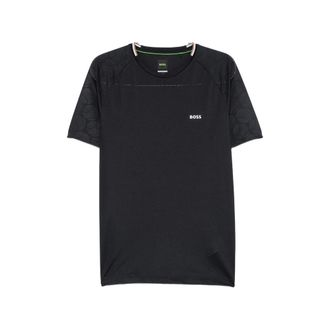 HUGO BOSS Logo-print Raglan-sleeve T-shirt