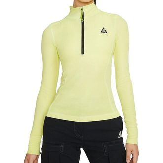 Nike (WMNS) Nike x ACG Long Sleeve Base Layer Top Green Yellow DH3096-389