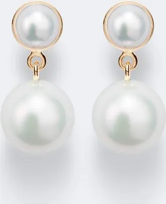 Sophie Bille Brahe Orecchino Luce de Perle in oro 14kt con perle dacqua dolce