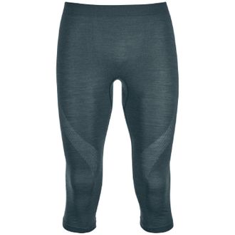 Ortovox Mens 120 Comp Light Short Base Layer Pants Gray L