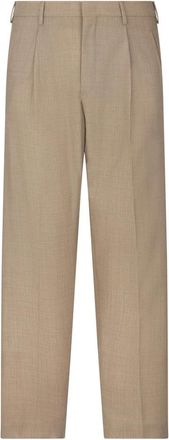 Slowear Maatpakbroeken - Heren - Nette broeken - Beige - XL - Wol - Broeken