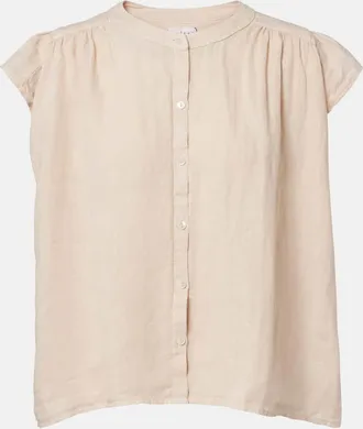 Velvet Camisa Janey de lino